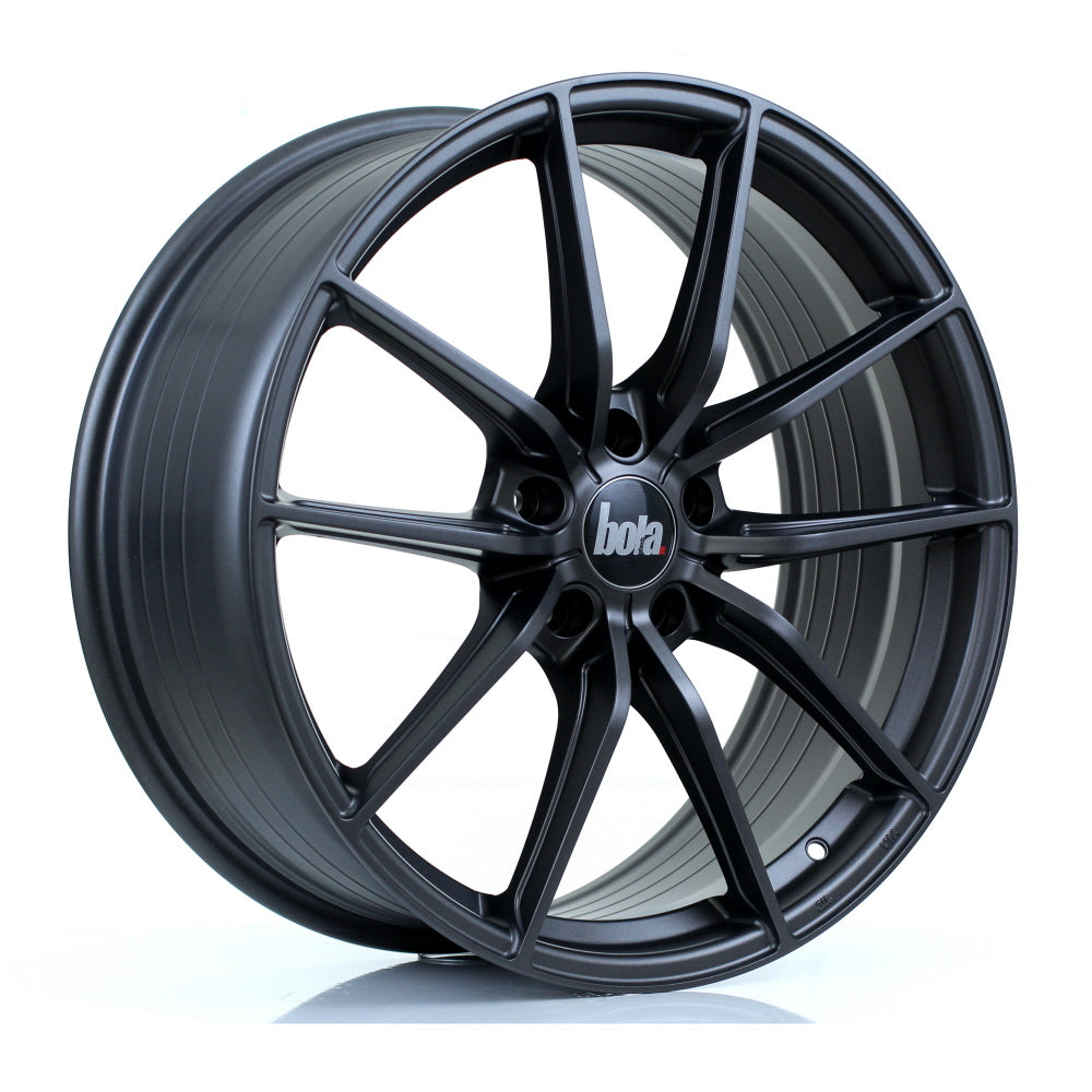 BOLA FLC Alloy Wheel 20x8.5 5x132 ET38 To 50 72.6mm CB Matt Gunmetal