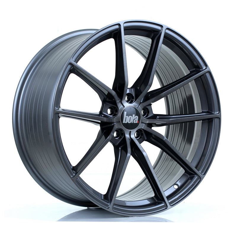 BOLA FLC Alloy Wheel 20x10 5x115 ET40 64.1mm CB Titanium Brushed