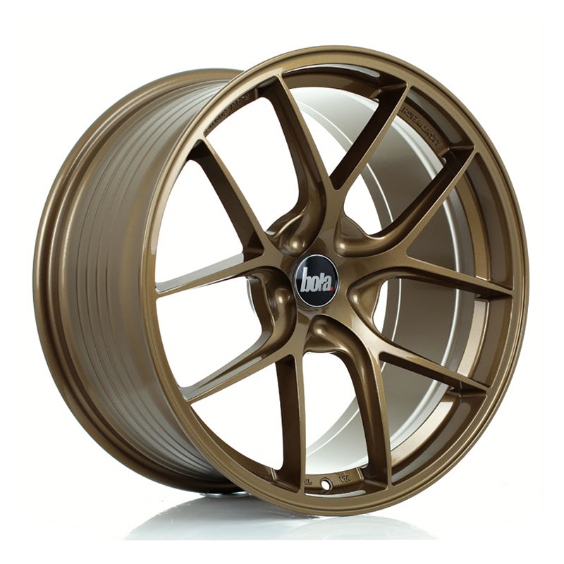 BOLA FLE Alloy Wheel 19x9.5 5x120.65 ET35 To 50 72.5mm CB Gloss Bronze