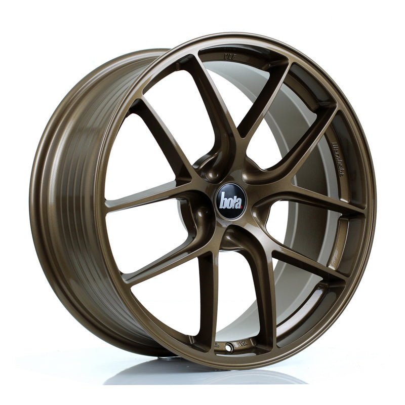 BOLA FLE Alloy Wheel 20x8.5 5x120.65 ET30 To 50 72.6mm CB Gloss Bronze