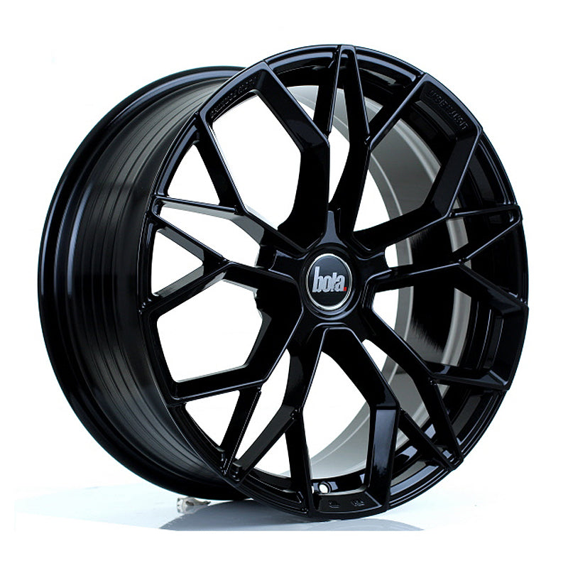 BOLA FLF Alloy Wheel 19x8.5 5x120 ET42 To 50 72.6mm CB Gloss Black