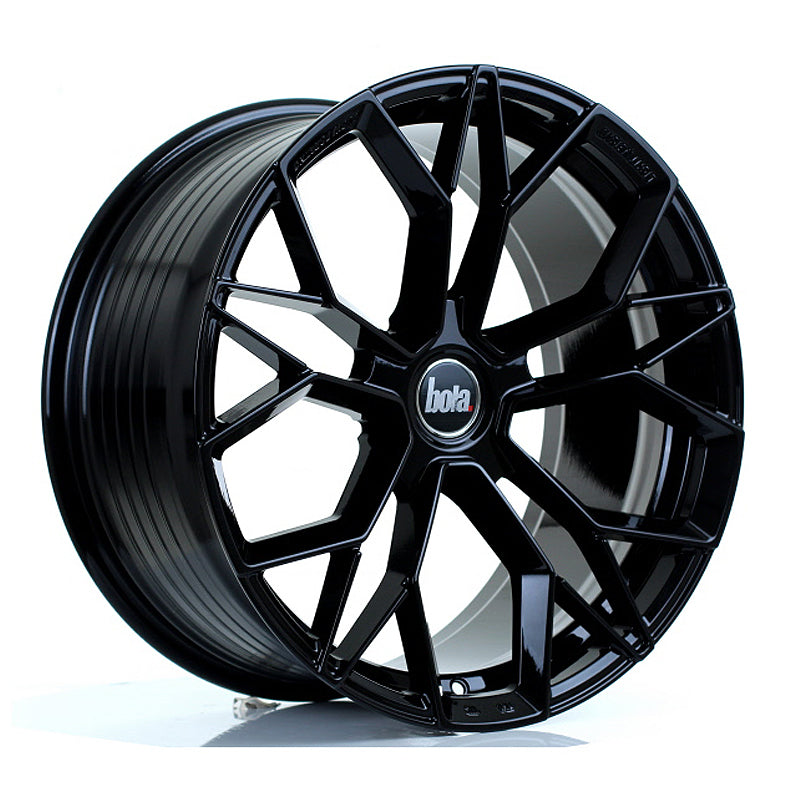 BOLA FLF Alloy Wheel 19x9.5 5x114 ET35 To 50 72.6mm CB Gloss Black
