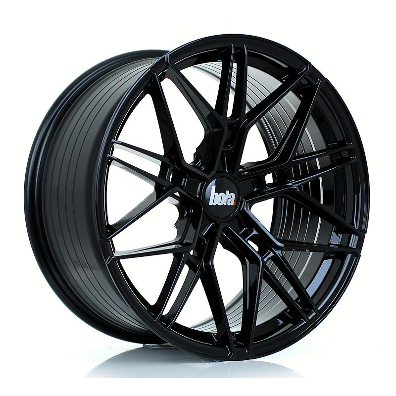 BOLA FLV Alloy Wheel 19x9.5 5x130 ET15 To 50 72.6mm CB Gloss Black