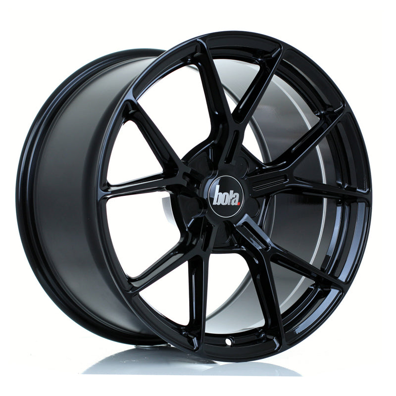 BOLA FLY Alloy Wheel 19x10.5 5x115 ET18 To 58 72.5mm CB Gloss Black