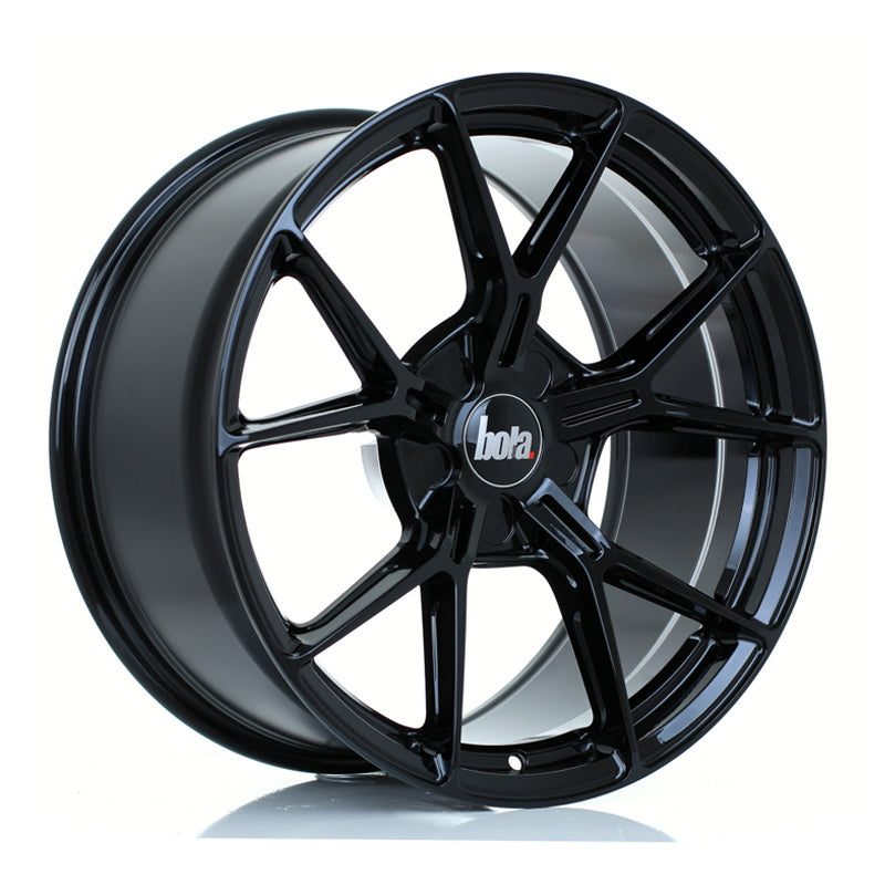 BOLA FLY Alloy Wheel 19x9.5 5x120.65 ET6 To 52 72.5mm CB Gloss Black