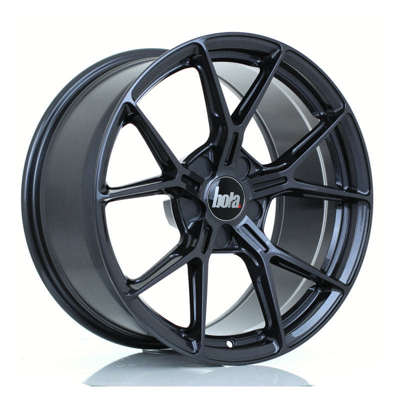 BOLA FLY Alloy Wheel 18x9 5x100 ET15 To 47 72.5mm CB Gloss Gunmetal