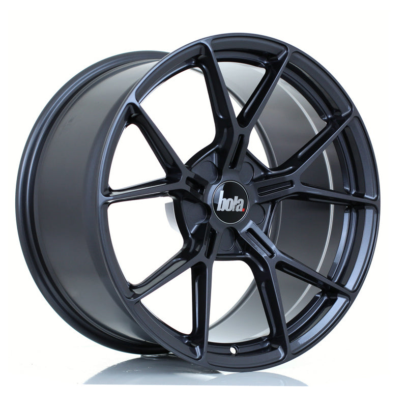 BOLA FLY Alloy Wheel 19x10.5 5x100 ET18 To 58 72.5mm CB Gloss Gunmetal