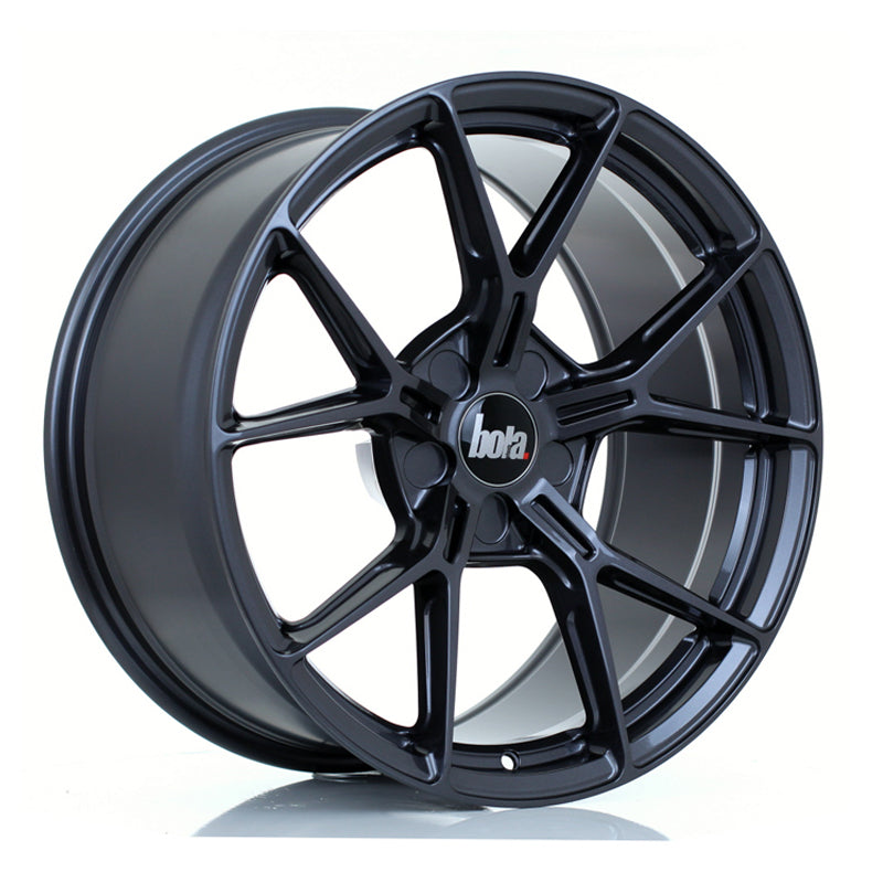 BOLA FLY Alloy Wheel 19x9.5 5x100 ET6 To 52 72.5mm CB Gloss Gunmetal