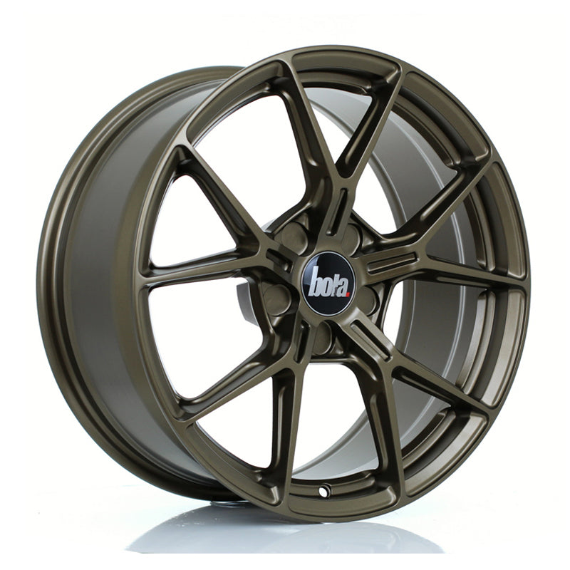 BOLA FLY Alloy Wheel 18x8 5x110 ET15 To 45 72.5mm CB Matt Bronze