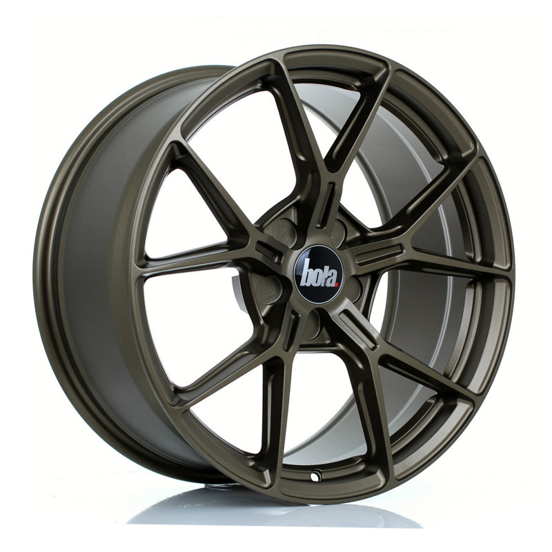 BOLA FLY Alloy Wheel 19x9 5x110 ET21 To 50 72.5mm CB Matt Bronze