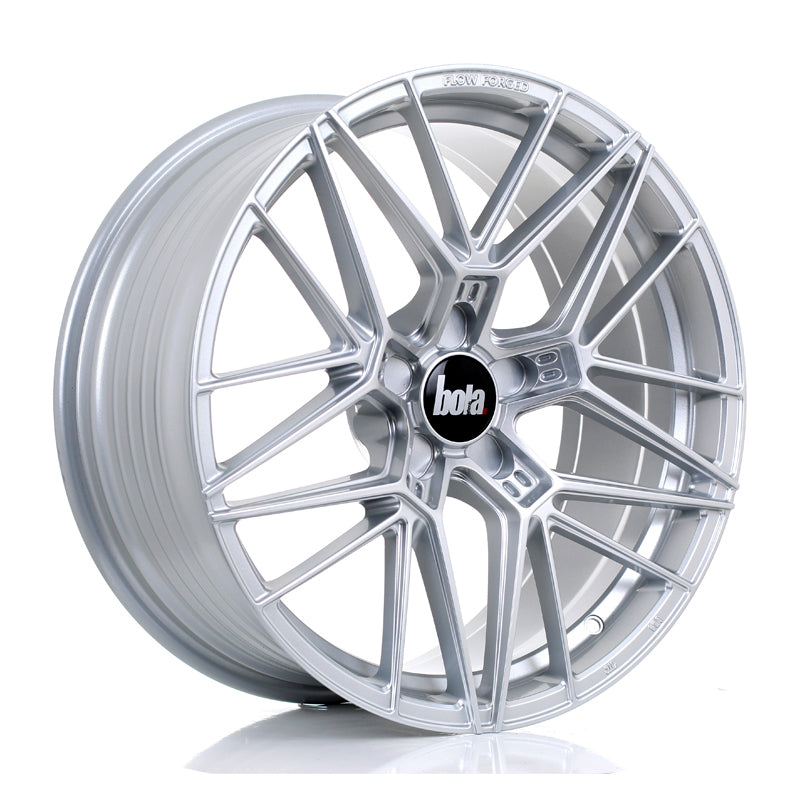 BOLA FLZ Alloy Wheel 20x8.5 5x127 ET25 To 50 72.5mm CB Crystal Silver