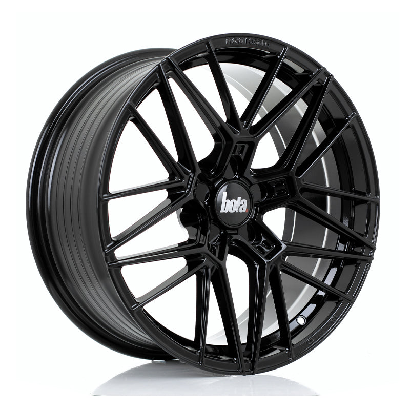BOLA FLZ Alloy Wheel 19x8.5 5x127 ET25 To 50 72.5mm CB Gloss Black