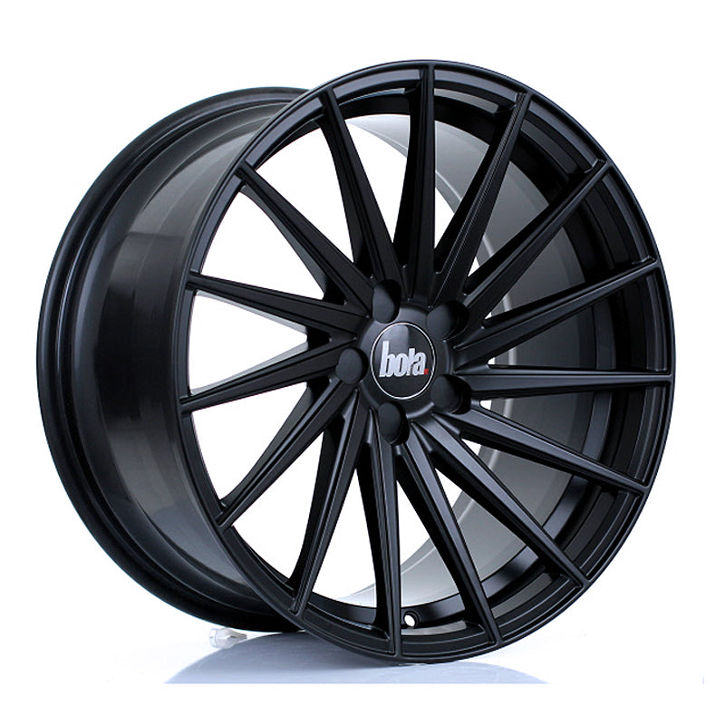 BOLA ZFR Alloy Wheel 19x9.5 5x110 ET25 To 45 72.6mm CB Matt Black