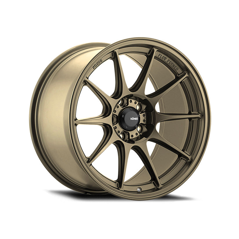 Konig Dekagram Alloy Wheel 18x9.5 ET35 5x114.3 Gloss Bronze 73.1mm CB