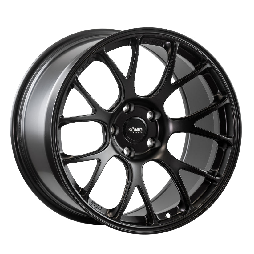 Konig Forged F1M Alloy Wheel 18x9.5 ET35 5x120 Satin  Black 72.56mm CB