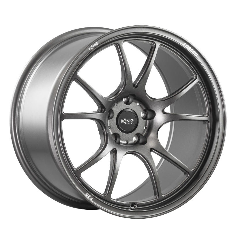Konig Forged F3S Alloy Wheel 18x12.5 ET54 5x120.65 Satin Charcoal 70.3mm CB