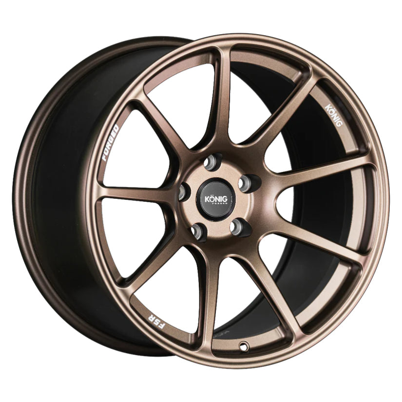 Konig Forged F5R Alloy Wheel 19x9.5 ET35 5x114.3 Satin Bronze 73.1mm CB