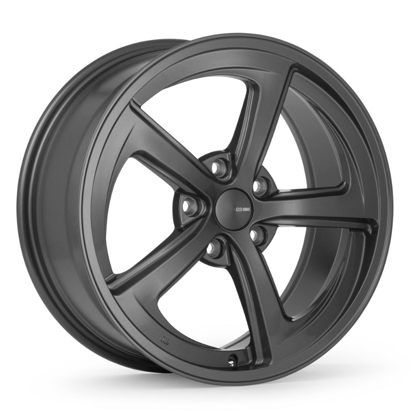 Enkei Giotto Alloy Wheel 18x8 ET50 5x120 Gunmetal 72.6mm CB