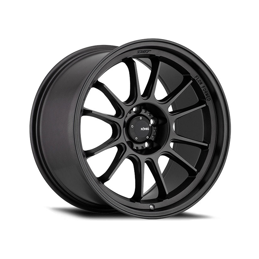 Konig Hypergram Alloy Wheel 18x12 ET20 5x120 Matte Black mm CB