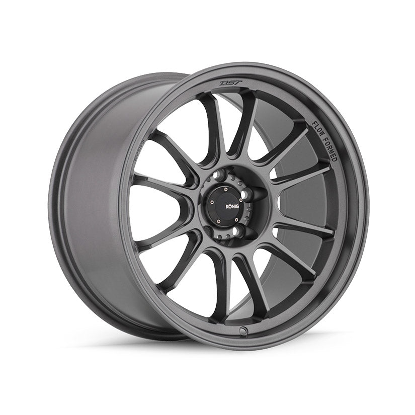 Konig Hypergram Alloy Wheel 18x11 ET25 5x120 Matte Grey mm CB