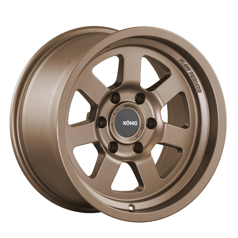 Konig HT2 Alloy Wheel 17x8.5 ET-6 6x139.7 Satin Bronze 106.1mm CB
