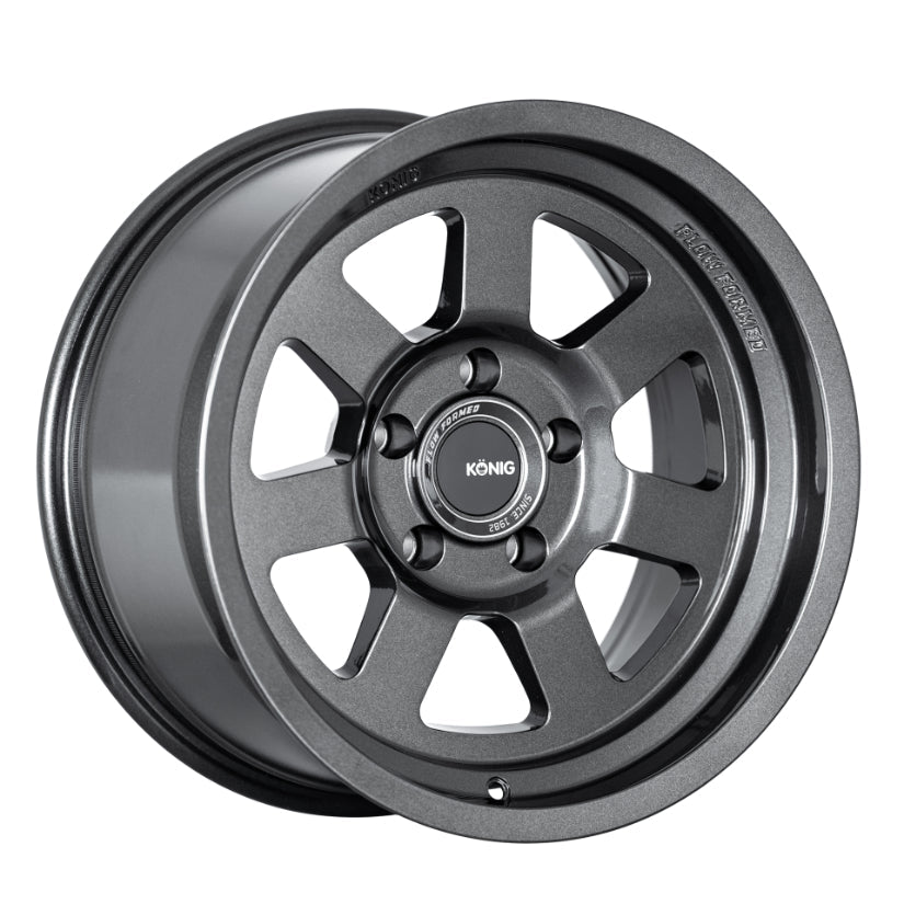 Konig HT2 Alloy Wheel 17x8.5 ET-6 6x139.7 Gloss Anthracite 106.1mm CB