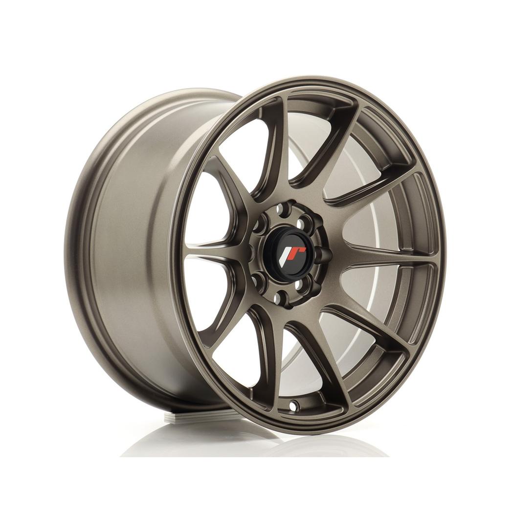 Japan Racing JR11 Alloy Wheel 15x8 ET25 4x100 4x114.3 Bronze 67.1mm CB