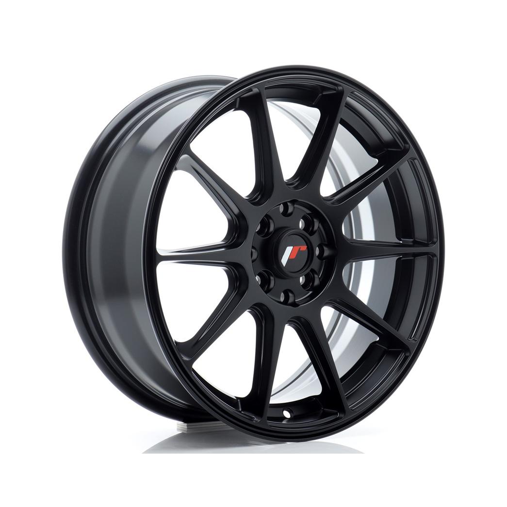 Japan Racing JR11 Alloy Wheel 17x7 ET35 4x100 4x114.3 Matt Black 67.1mm CB