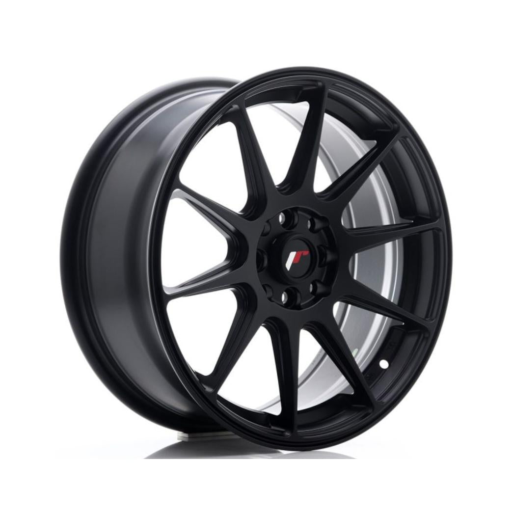 Japan Racing JR11 Alloy Wheel 17x7 ET35 5x112 5x114.3 Matt Black 72.6mm CB
