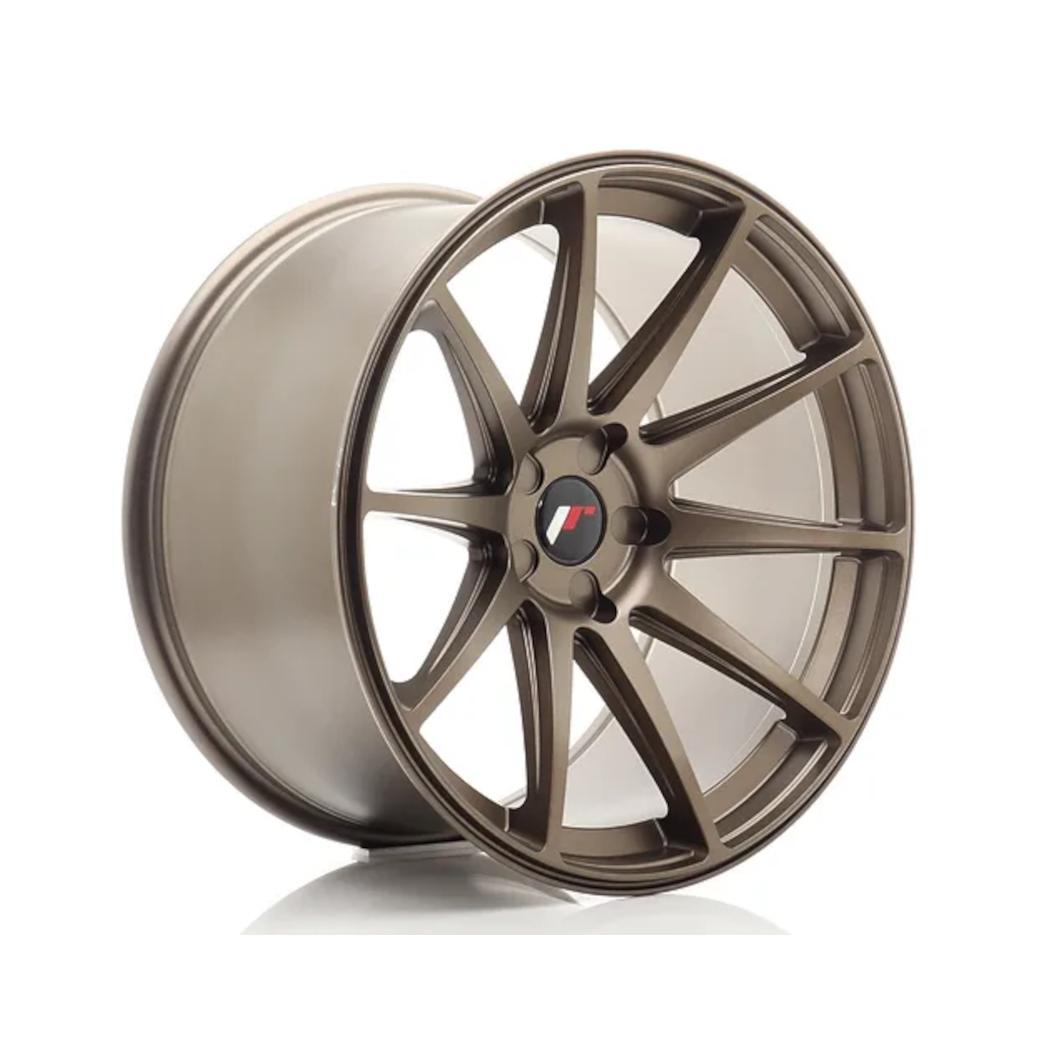 Japan Racing JR11 Alloy Wheel 17x7 ET35 5x112 5x114.3 Bronze 72.6mm CB