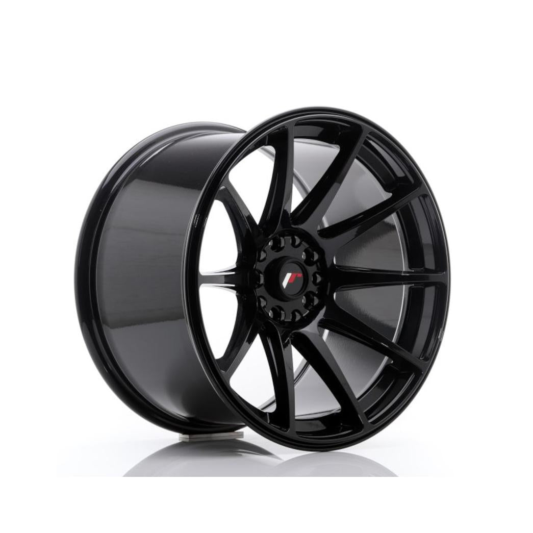Japan Racing JR11 Alloy Wheel 18x10.5 ET22 5x114.3 5x120 Black 72.6mm CB