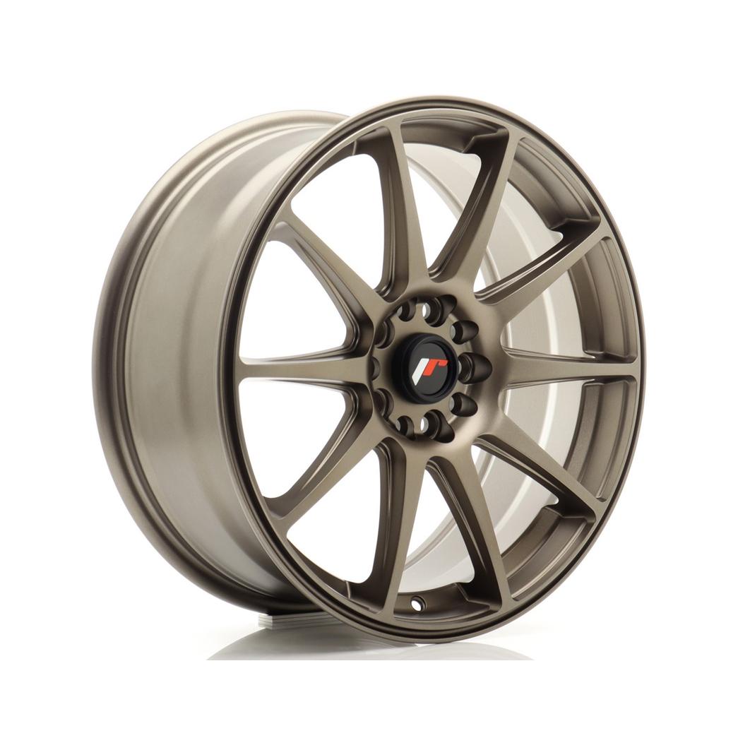 Japan Racing JR11 Alloy Wheel 18x7.5 ET40 5x112 5x114.3 Bronze 72.6mm CB