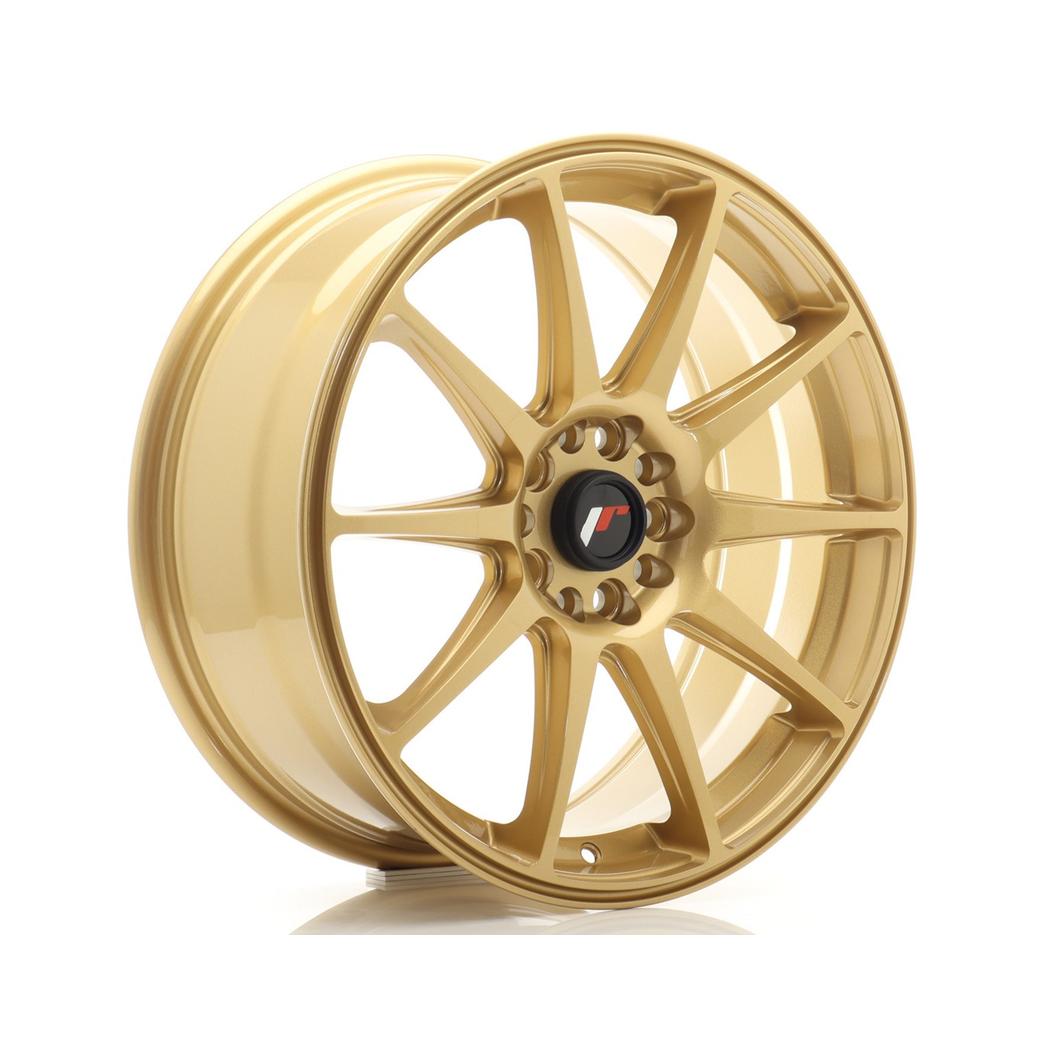 Japan Racing JR11 Alloy Wheel 18x7.5 ET35 5x100 5x120 Gold 72.6mm CB