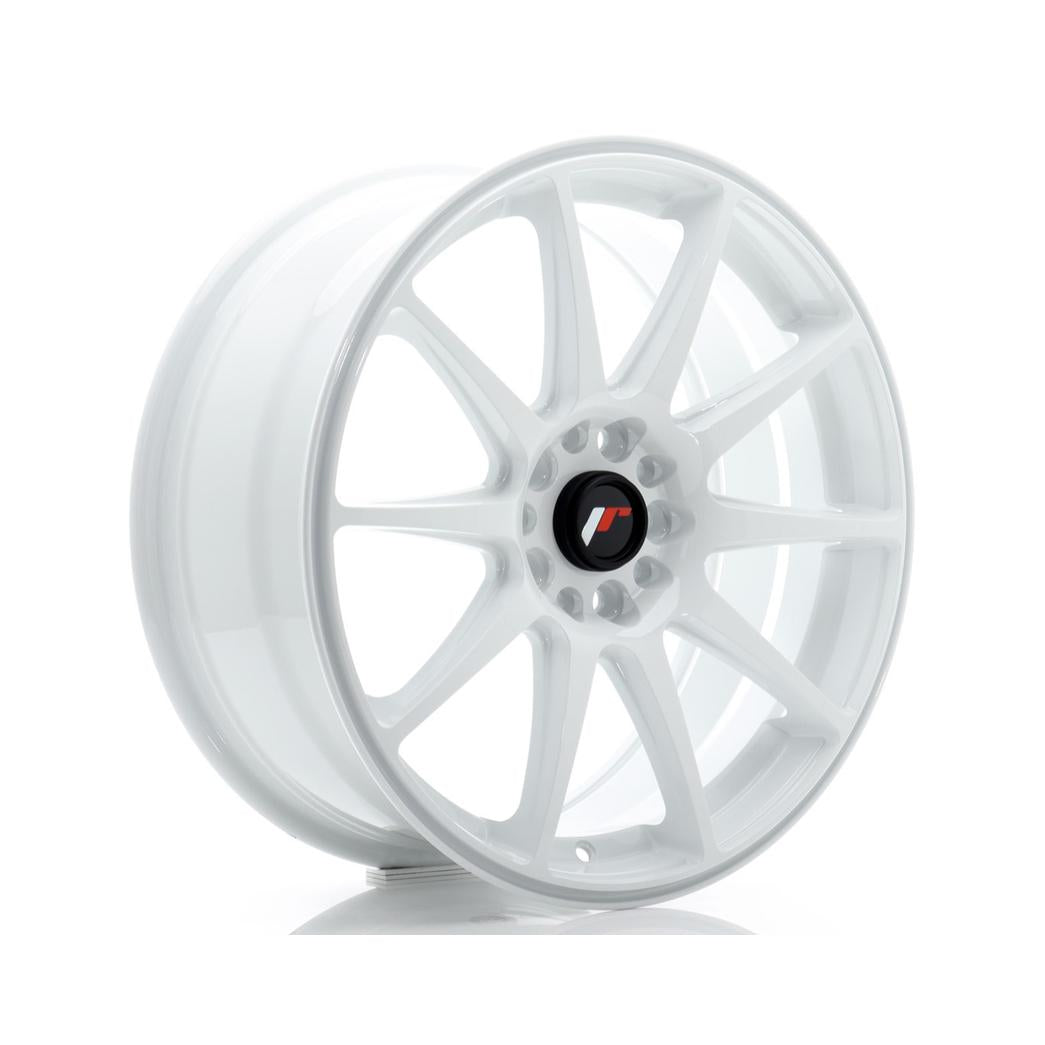 Japan Racing JR11 Alloy Wheel 18x7.5 ET35 5x100 5x120 White 72.6mm CB