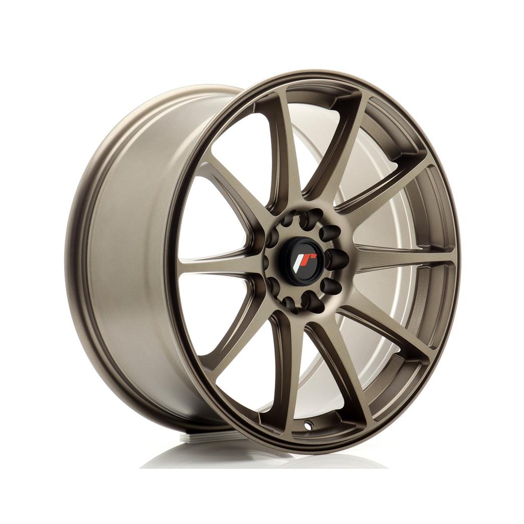 Japan Racing JR11 Alloy Wheel 18x8.5 ET35 5x100 5x108 Bronze 72.6mm CB