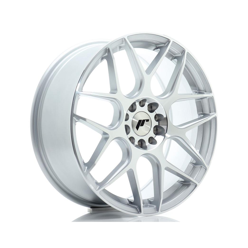 Japan Racing JR18 Alloy Wheel 18x7.5 ET40 5x112 5x114.3 Silver 72.6mm CB