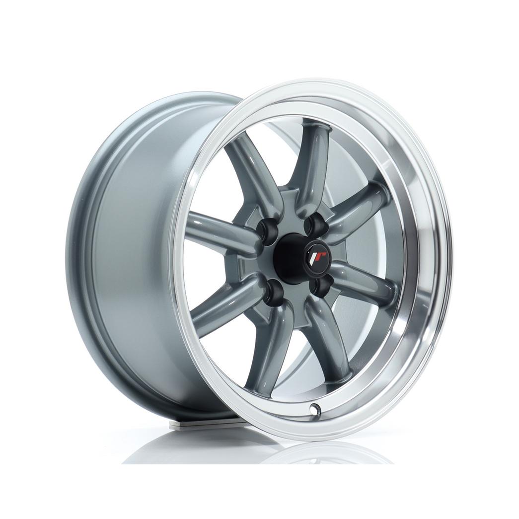 Japan Racing JR19 Alloy Wheel 15x8 ET20 4x100 Gun metal 73.1mm CB