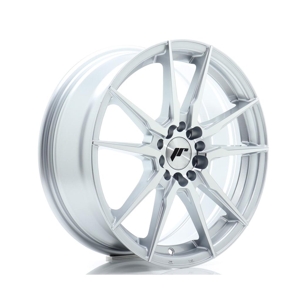 Japan Racing JR21 Alloy Wheel 17x7 ET40 4x100 4x114.3 Silver 67.1mm CB