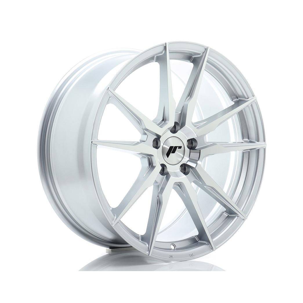 Japan Racing JR21 Alloy Wheel 19x8.5 ET35 5x120 Silver 72.6mm CB