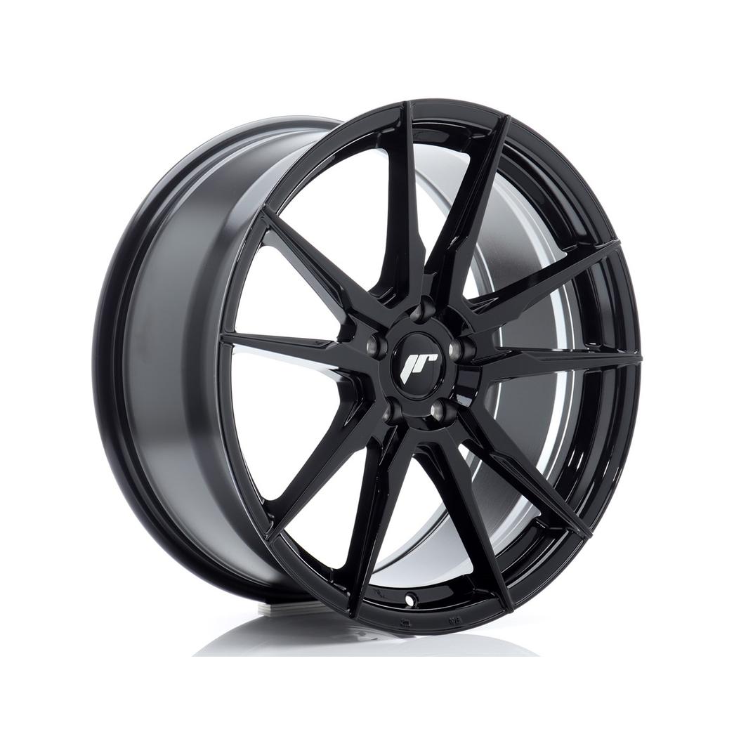 Japan Racing JR21 Alloy Wheel 19x8.5 ET41 5x112 Black 66.6mm CB