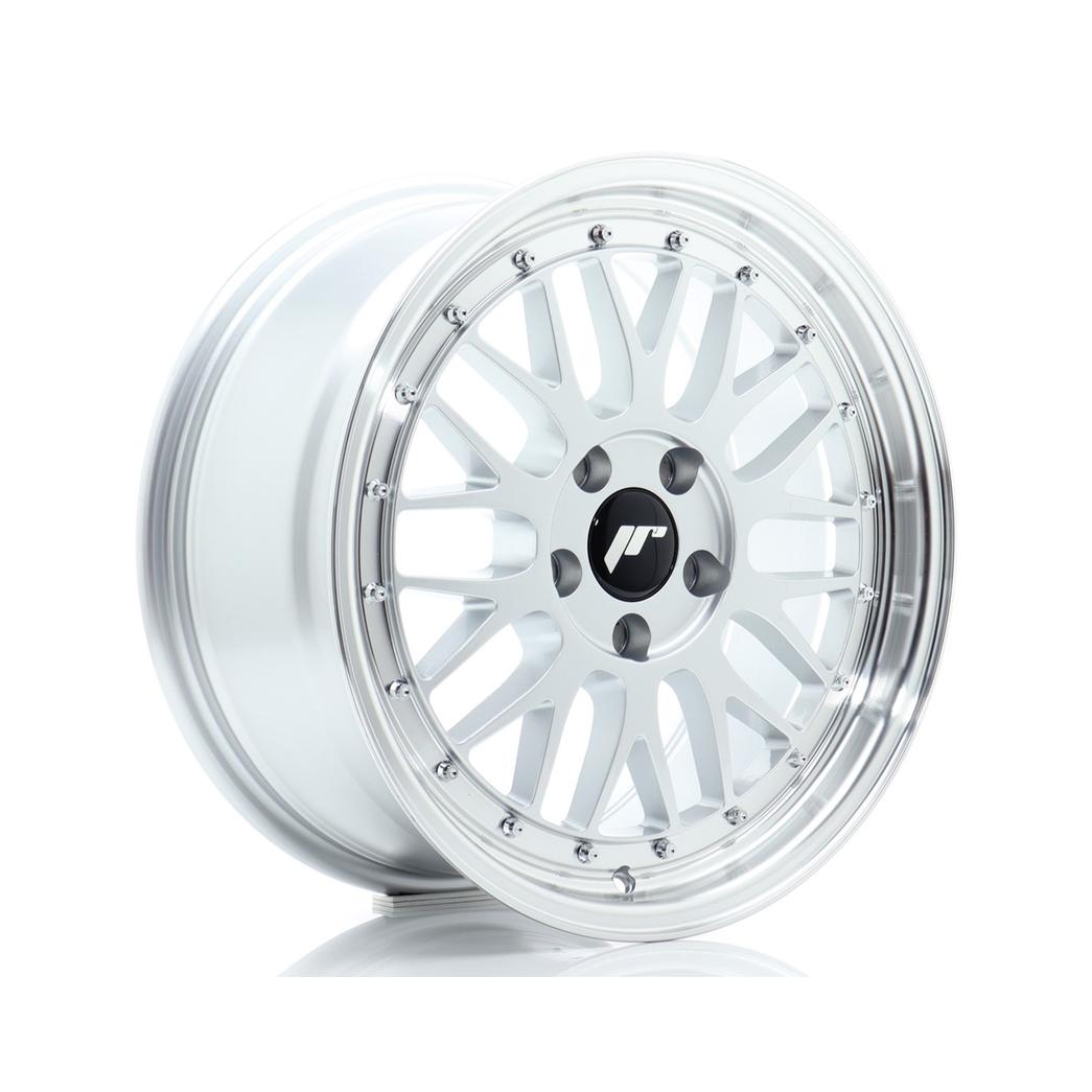 Japan Racing JR23 Alloy Wheel 17x8 ET40 5x112 Silver 66.6mm CB