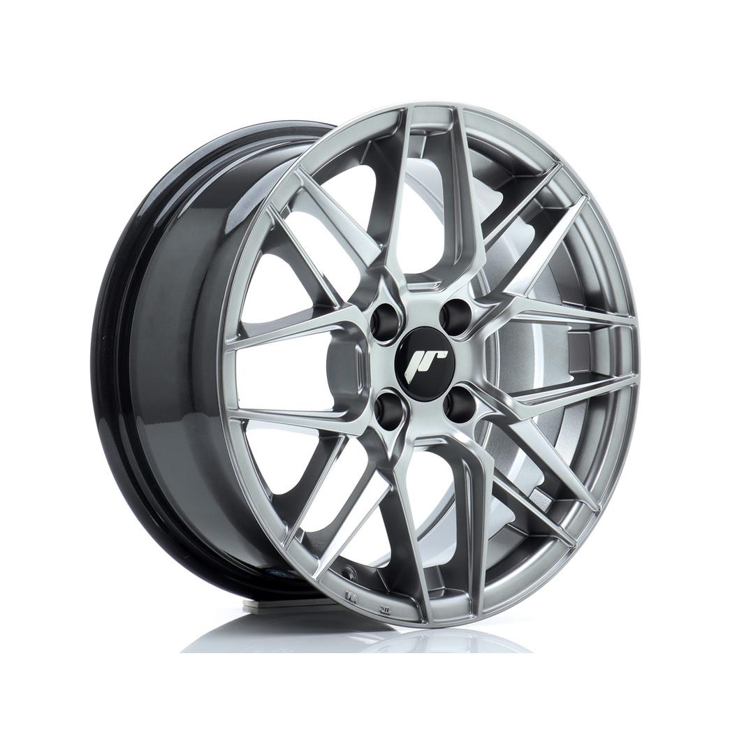Japan Racing JR28 Alloy Wheel 15x7 ET38 4x100 Hyper Black 67.1mm CB