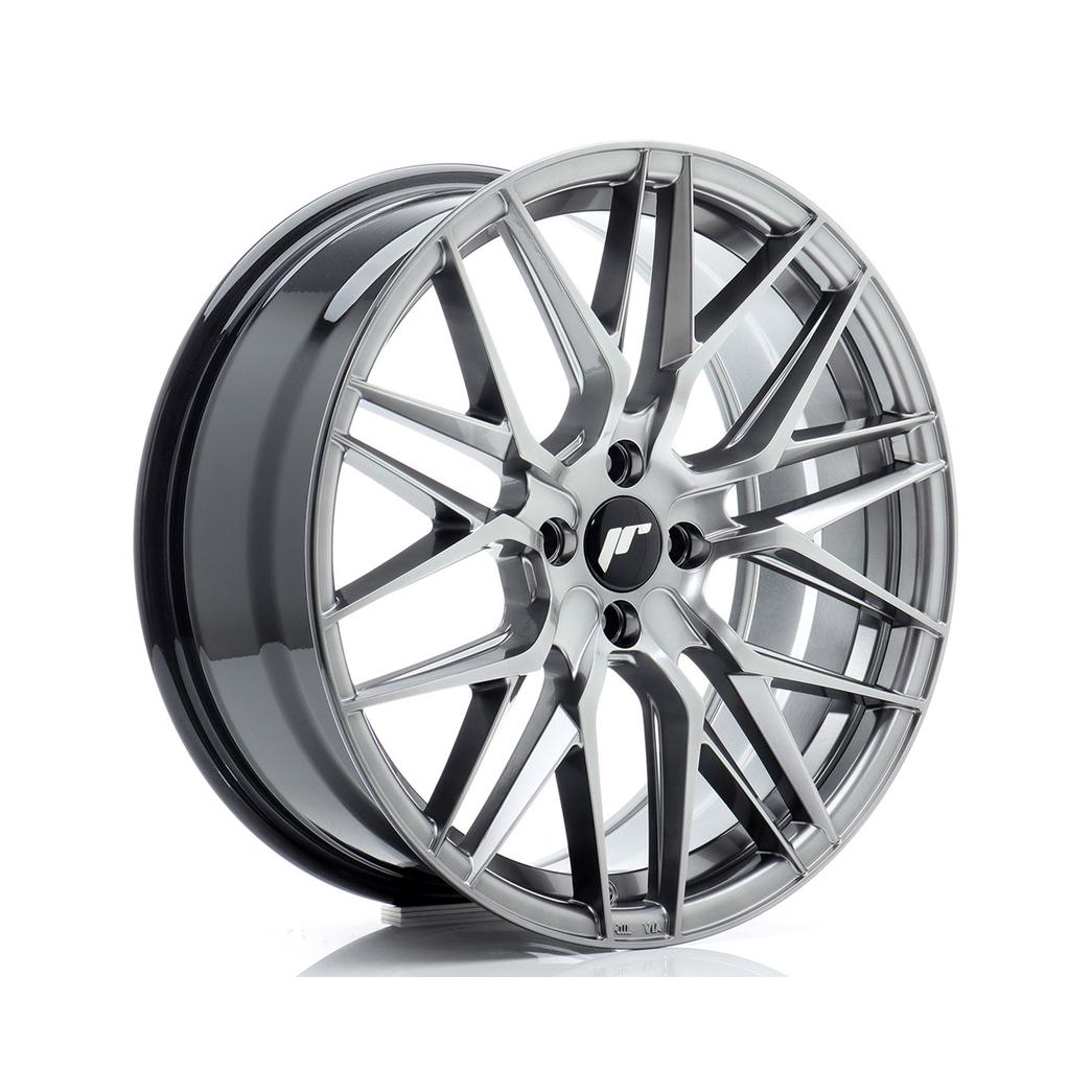 Japan Racing JR28 Alloy Wheel 18x7.5 ET40 4x108 Hyper Black 65.1mm CB