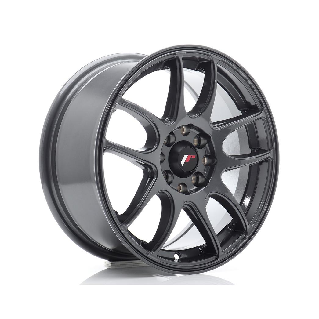 Japan Racing JR29 Alloy Wheel 15x7 ET35 4x100 4x108 Hyper Gray 67.1mm CB
