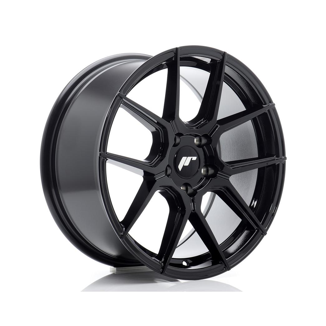 Japan Racing JR30 Alloy Wheel 17x8 ET40 5x100 Black 67.1mm CB