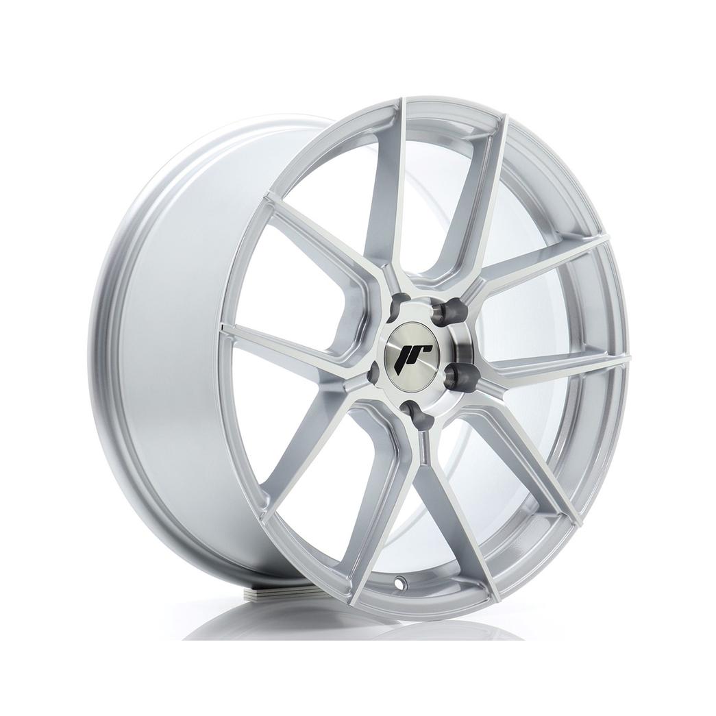 Japan Racing JR30 Alloy Wheel 18x8.5 ET45 5x112 Silver 66.6mm CB