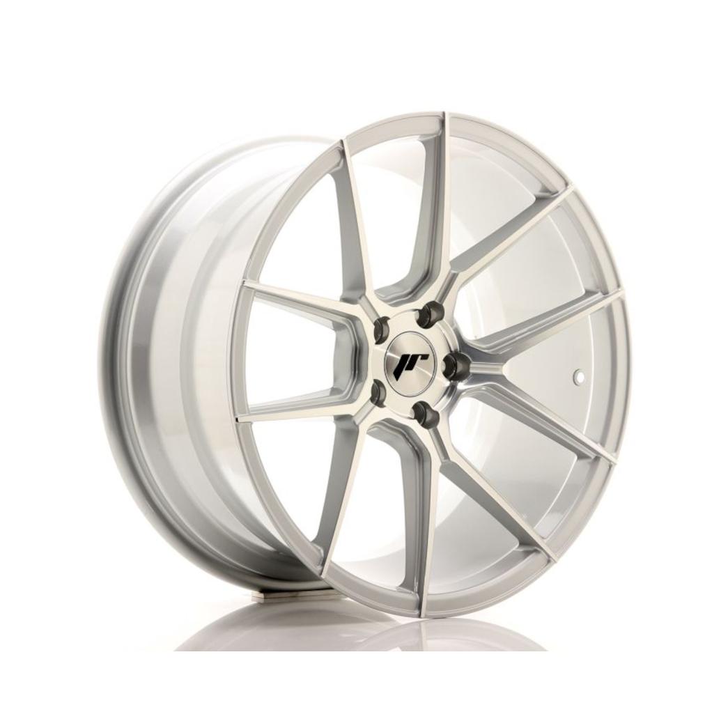 Japan Racing JR30 Alloy Wheel 19x9.5 ET40 5x120 Silver 72.6mm CB