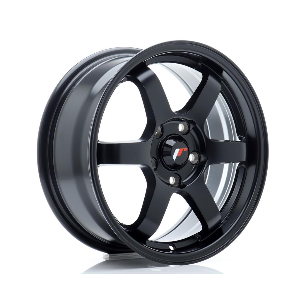 Japan Racing JR3 Alloy Wheel 16x7 ET40 4x114.3 Black 67.1mm CB