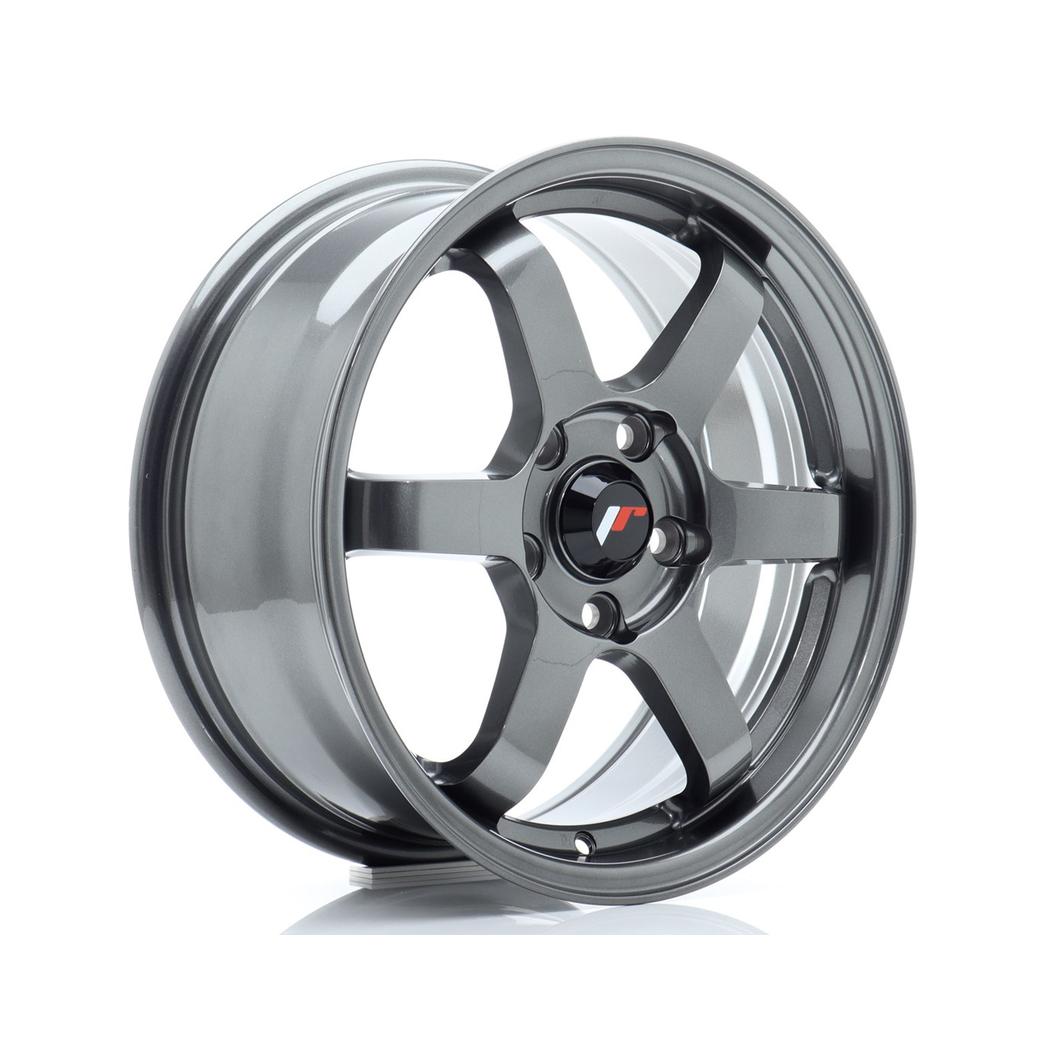 Japan Racing JR3 Alloy Wheel 16x7 ET40 5x100 Gun metal 67.1mm CB