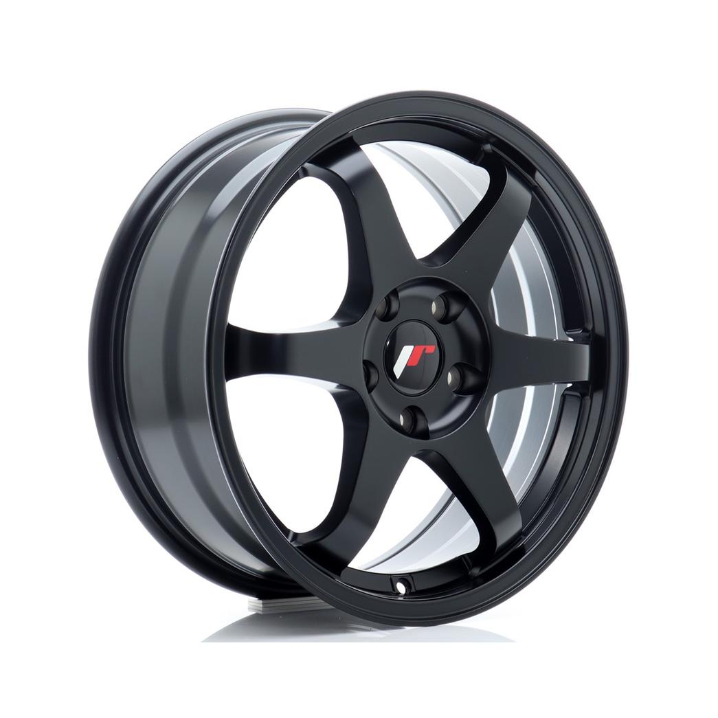 Japan Racing JR3 Alloy Wheel 17x7 ET40 4x100 Matt Black 67.1mm CB